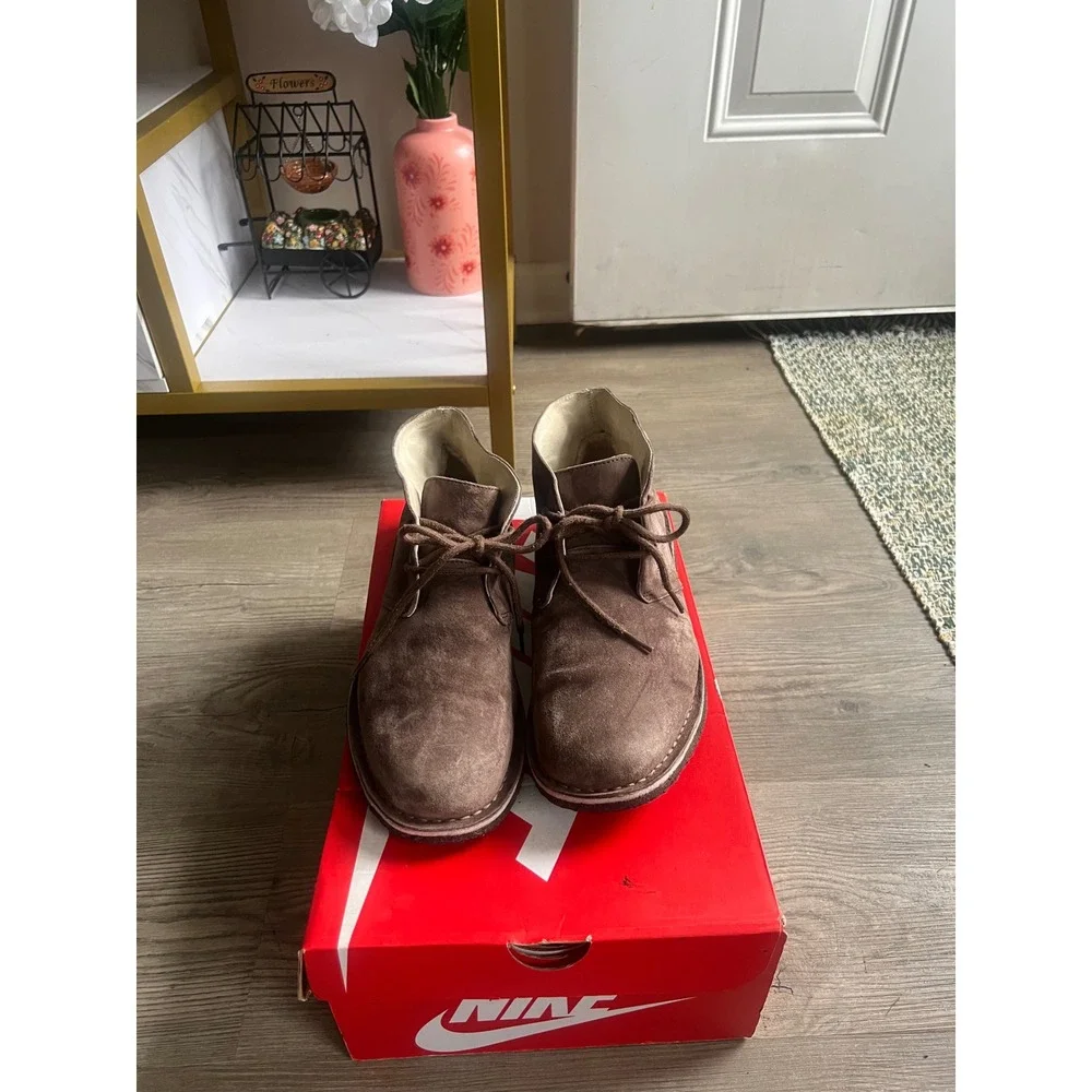 UGG Australia Men's Suede Leighton Brown Boot Size 9.5 1005487